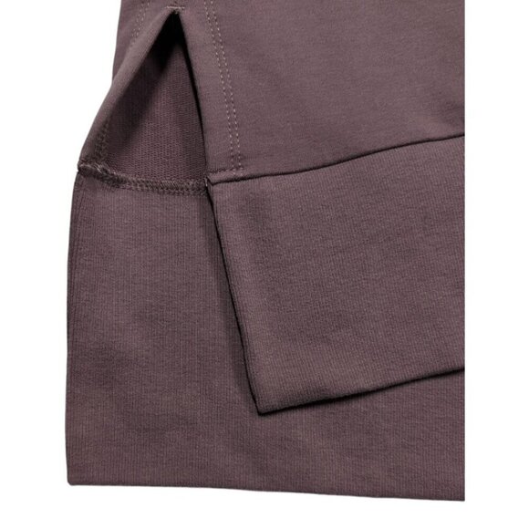 Athleta Retroterry V-Neck Sweatshirt Tee Mauve Sleeveless Womens XS - Picture 6 of 11